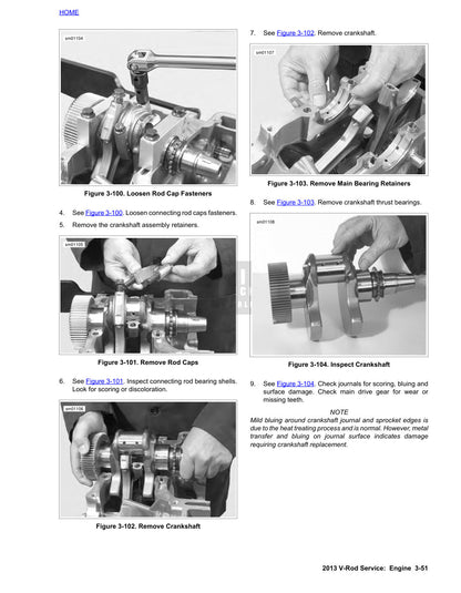 2013 Harley-Davidson V-Rod VRSC Motorcycle Service Manual - page 261