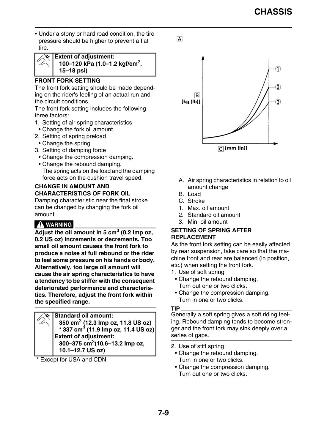 Yamaha YZ250F YZ250FA Motorcycle Service Manual 2011 - page 274