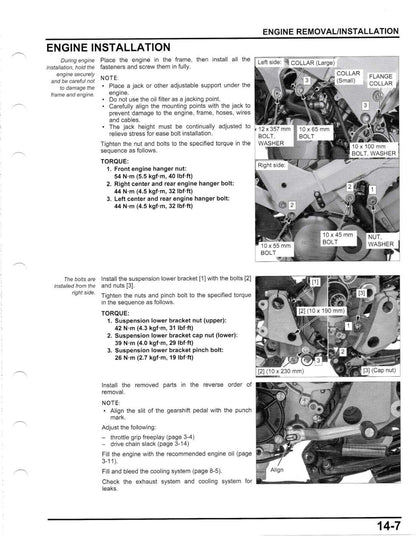 Honda VFR800F 2014-2015 service manual - page 281