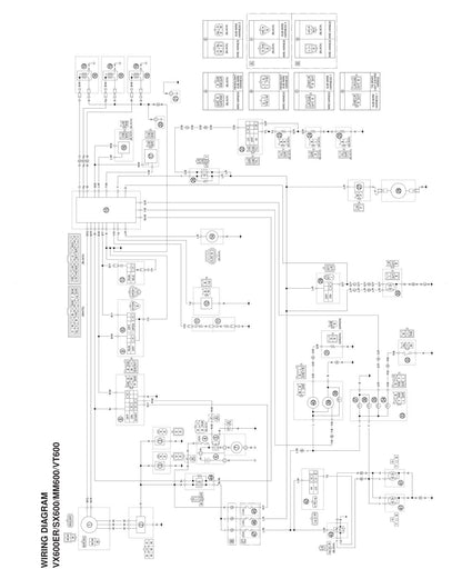 Yamaha VX600 SX600 MM600 VT600 service manual - page 285