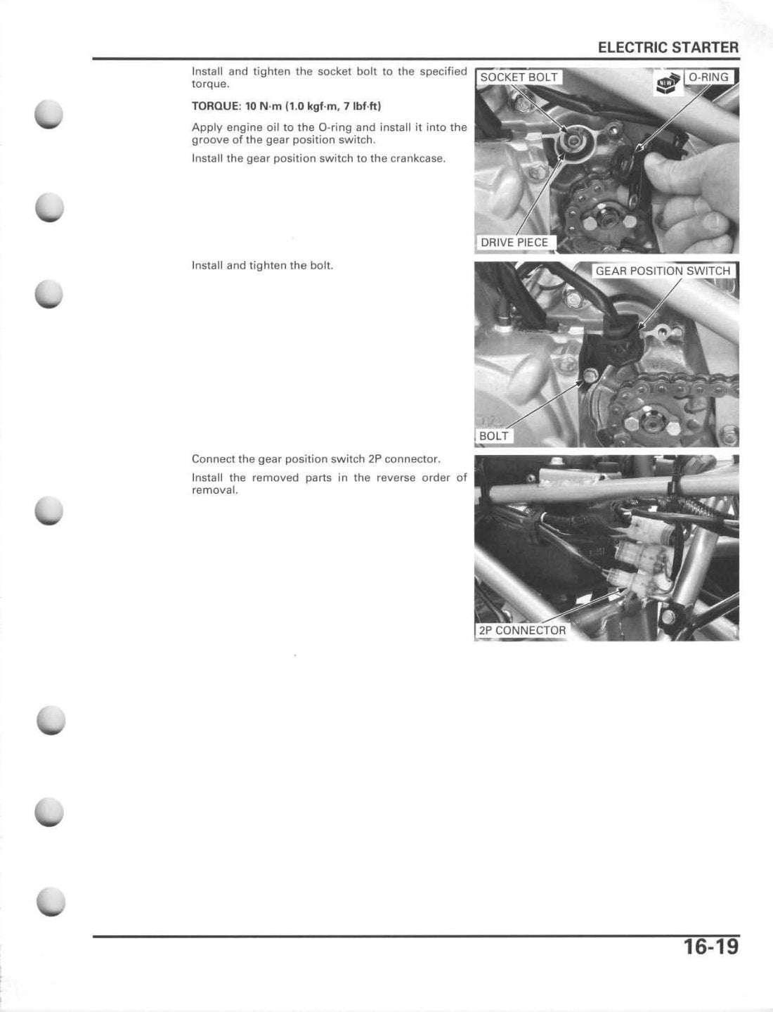 Honda TRX90 2006-2012 service manual - page 287