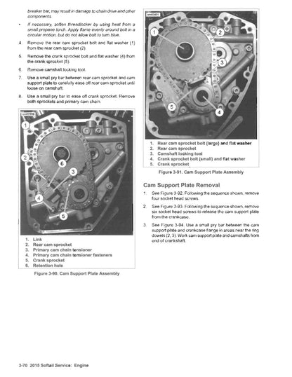 2015 Harley-Davidson Softail Motorcycle Service Manual - page 287
