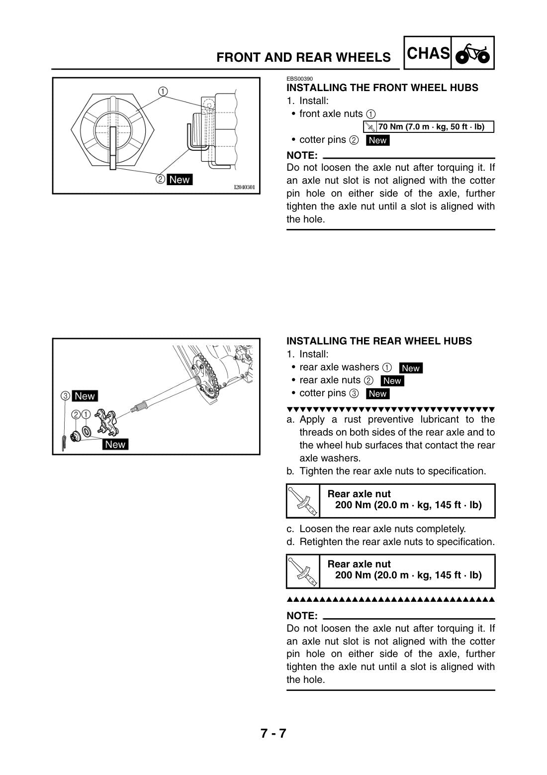 Yamaha Raptor 700 YFM700R 2006 service manual - page 290