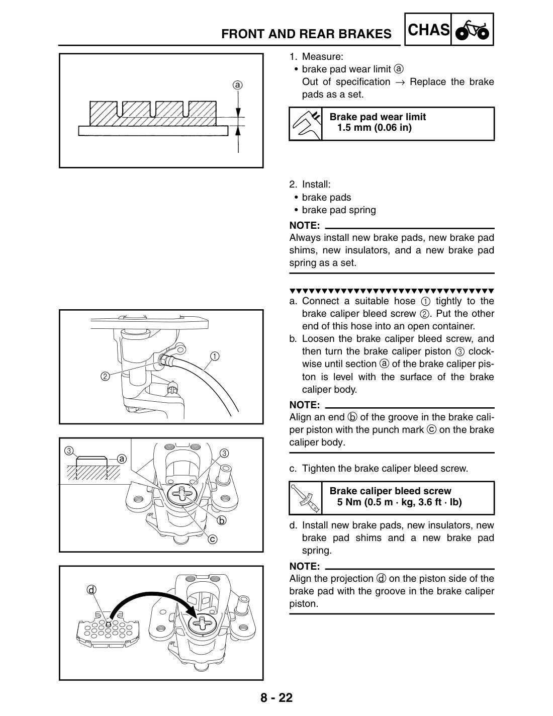 Rhino 450 brake pad replacement