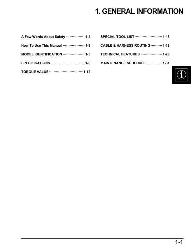 Manual de servicio de motocicleta Honda CB300R CBF 300 NA | 2018–2024