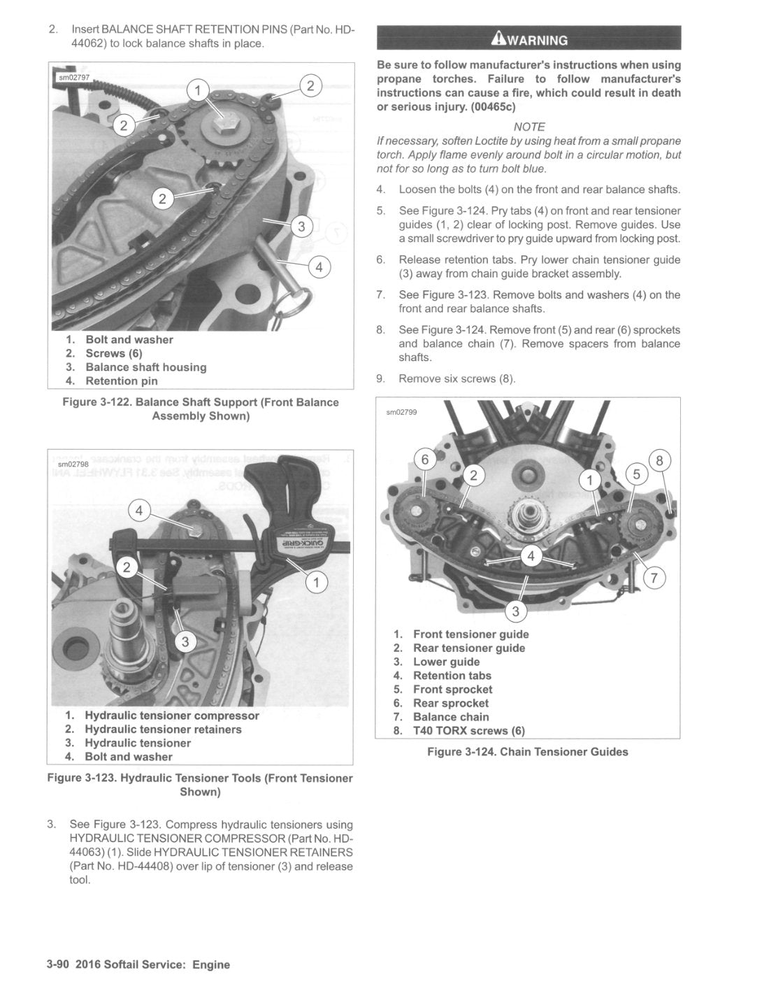 2016 Harley-Davidson Softail Motorcycle Service Manual - page 300