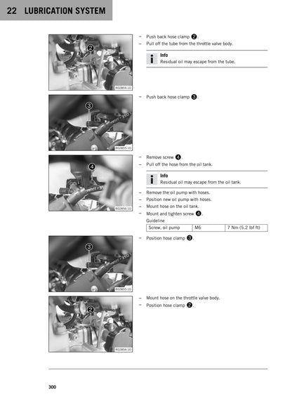 KTM 250 EXC TPI 2019 service manual - page 302