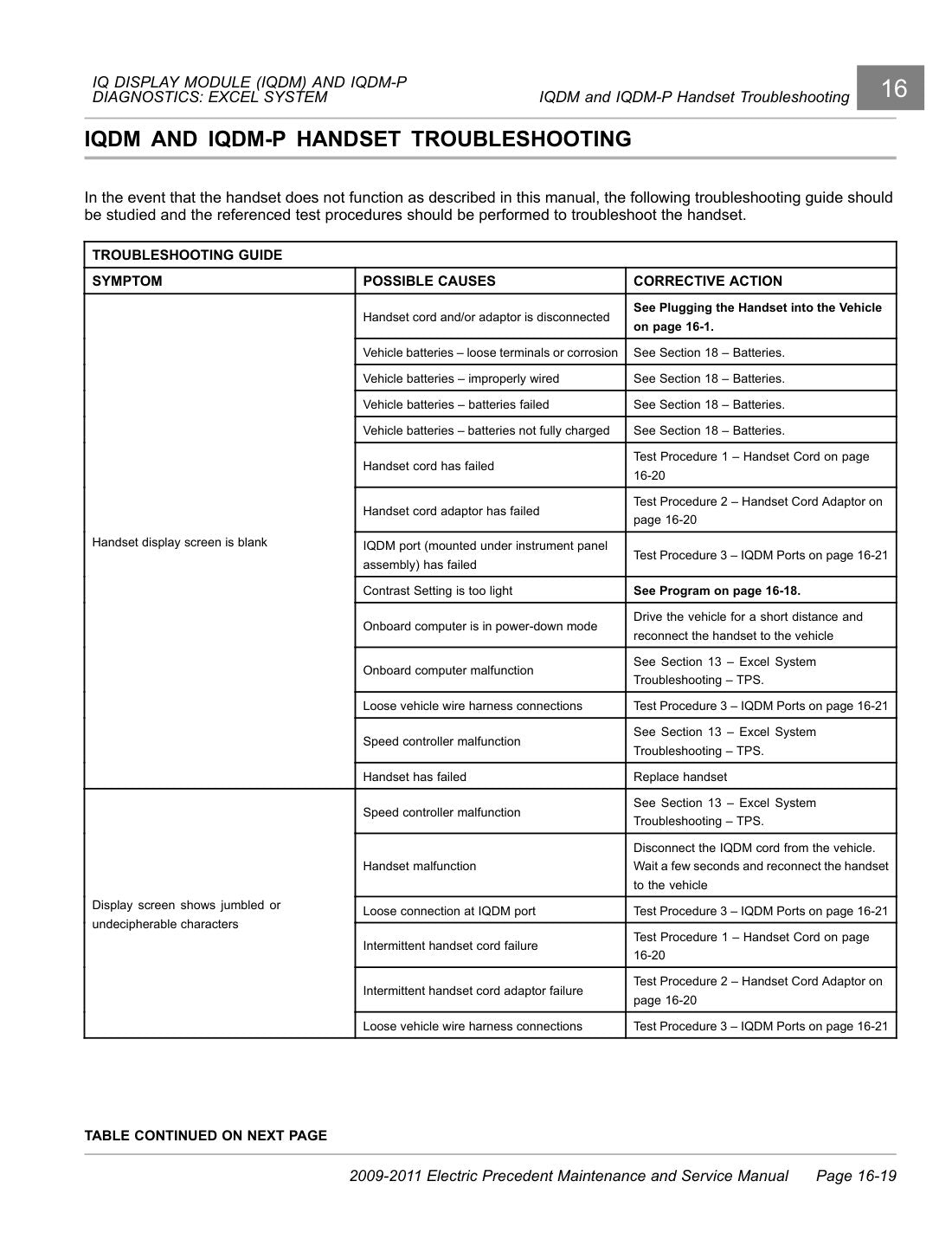 Club Car Precedent Electric Golf Cart Service Manual 2009-2011 - page 307