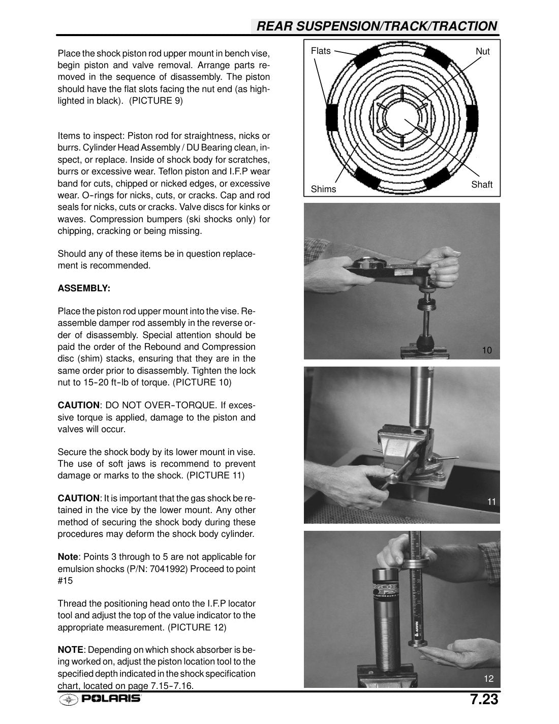 Polaris High Performance 2001 service manual - page 317