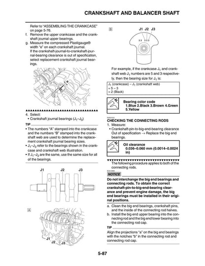 Yamaha YZF-R3 2015-2018 service manual - page 322