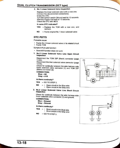 Rebel 1100 dual clutch transmission diagnosis