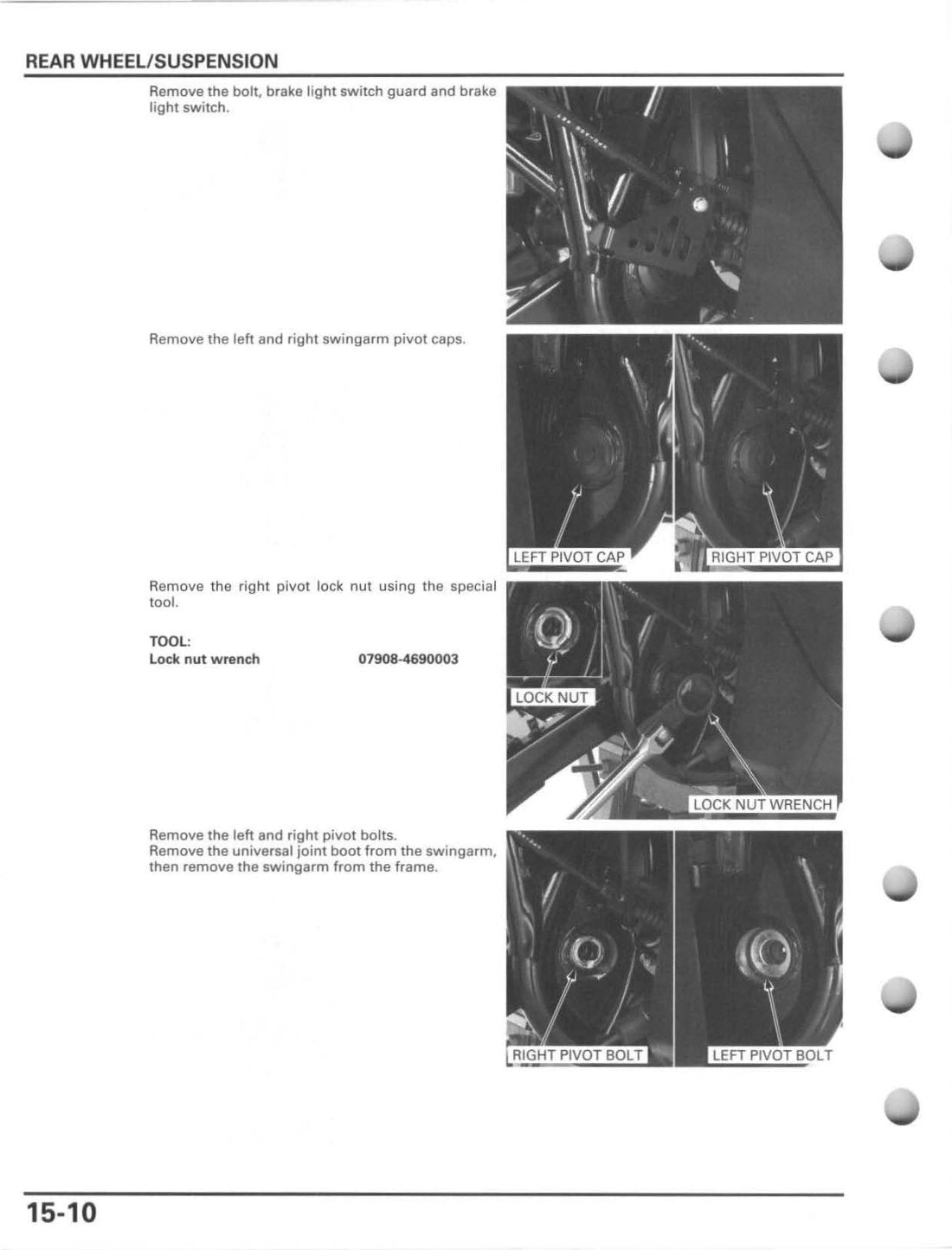 Honda Rubicon 500 2005-2012 service manual - page 330