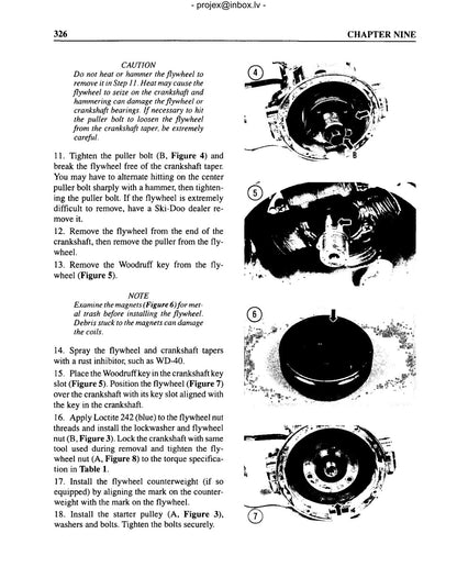 Ski-Doo 1990-1995 service manual - page 336