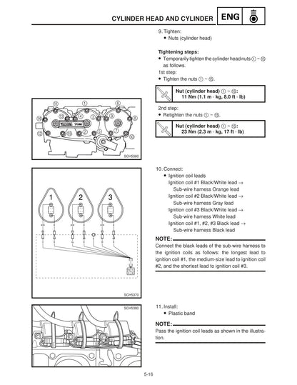 Yamaha VX700 SX700 MM700 VT700 2000 service manual - page 342