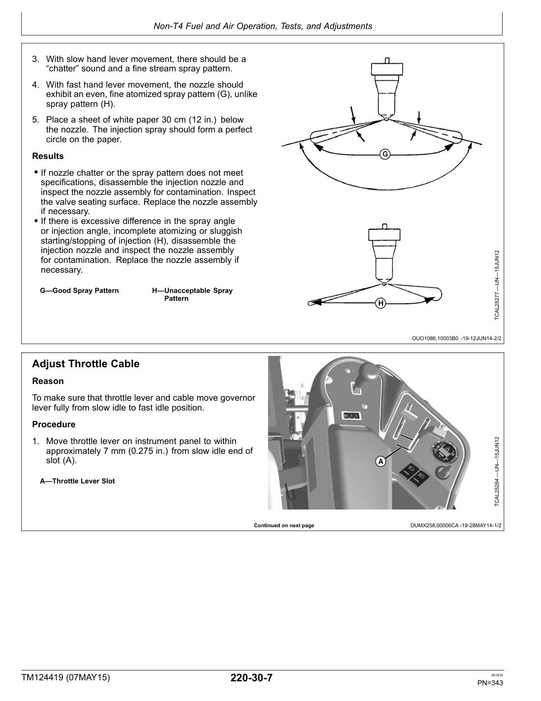 John Deere 7500A 8000A E-Cut service manual - page 343