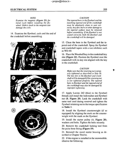 Ski-Doo 1990-1995 service manual - page 343