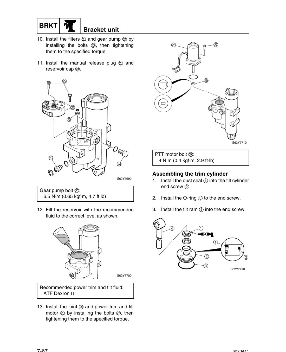 Yamaha F50A FT50B FT50C Outboard service manual - page 346