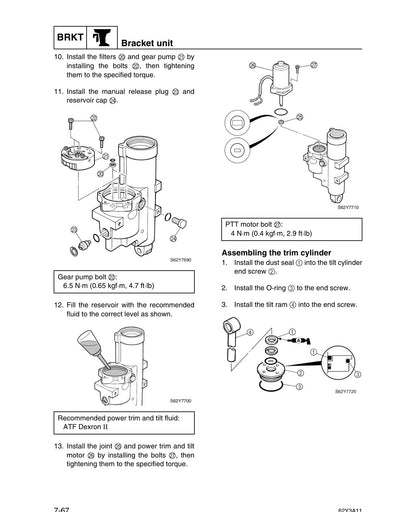 Yamaha F50A FT50B FT50C Outboard service manual - page 346
