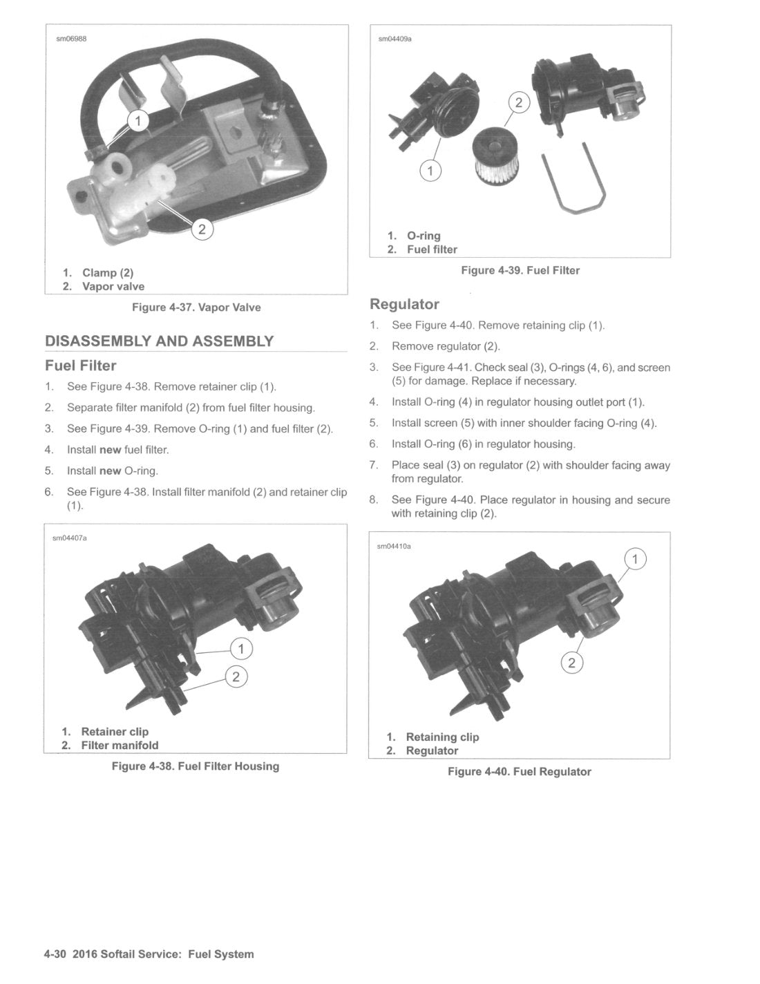 2016 Harley-Davidson Softail Motorcycle Service Manual - page 362