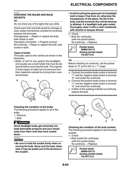 Yamaha Raptor 700R 2015 service manual - page 363