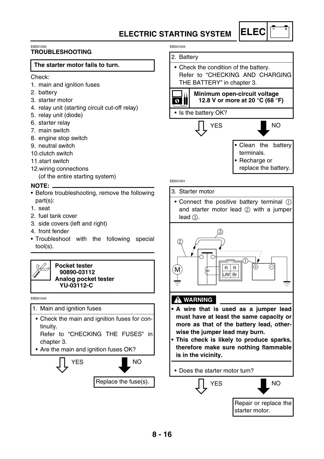 Yamaha Raptor 700 YFM700R 2006 service manual - page 370