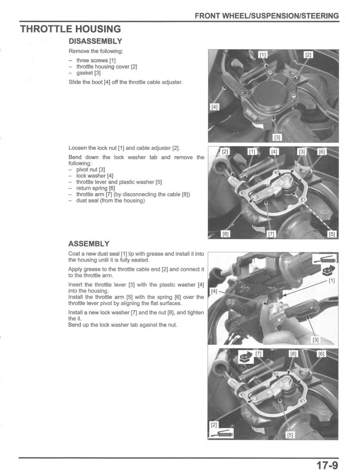 Honda Rancher 420 2014-2019 service manual - page 389