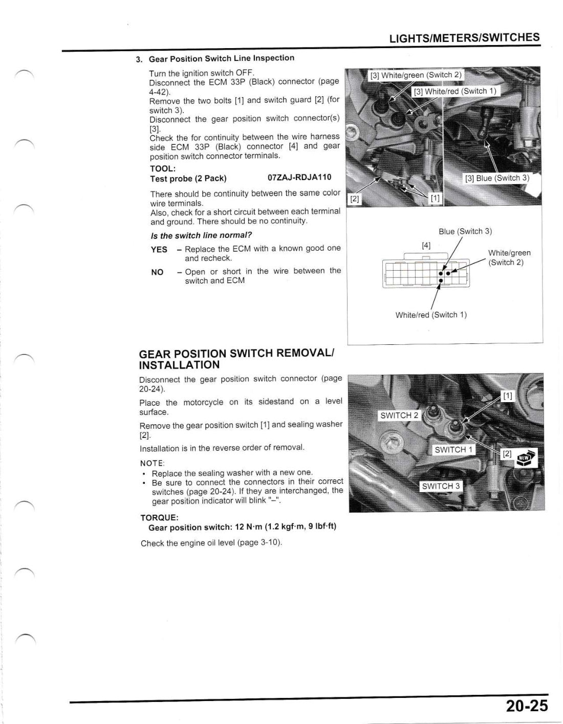 Honda VFR800F 2014-2015 service manual - page 409