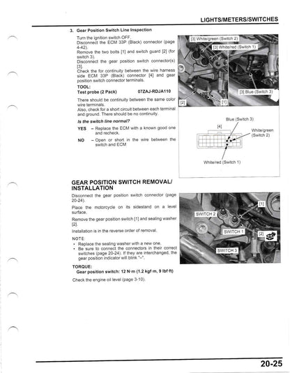 Honda VFR800F 2014-2015 service manual - page 409