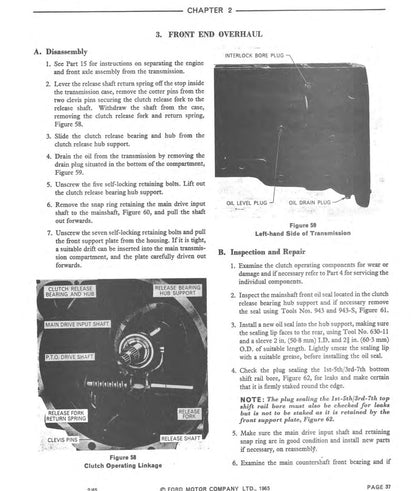 Ford 2000-7000 Tractor 1965-1975 service manual - page 414