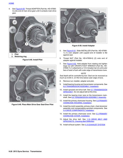 2013 Harley-Davidson Dyna Service & Electrical Diagnostic Manual - page 418