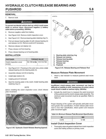 2015 Harley-Davidson Touring Motorcycle Service Manual - page 436