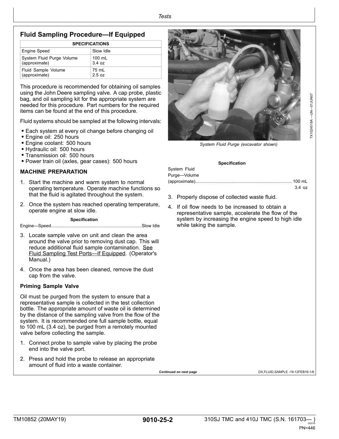 John Deere 310SJ 410J service manual - page 446