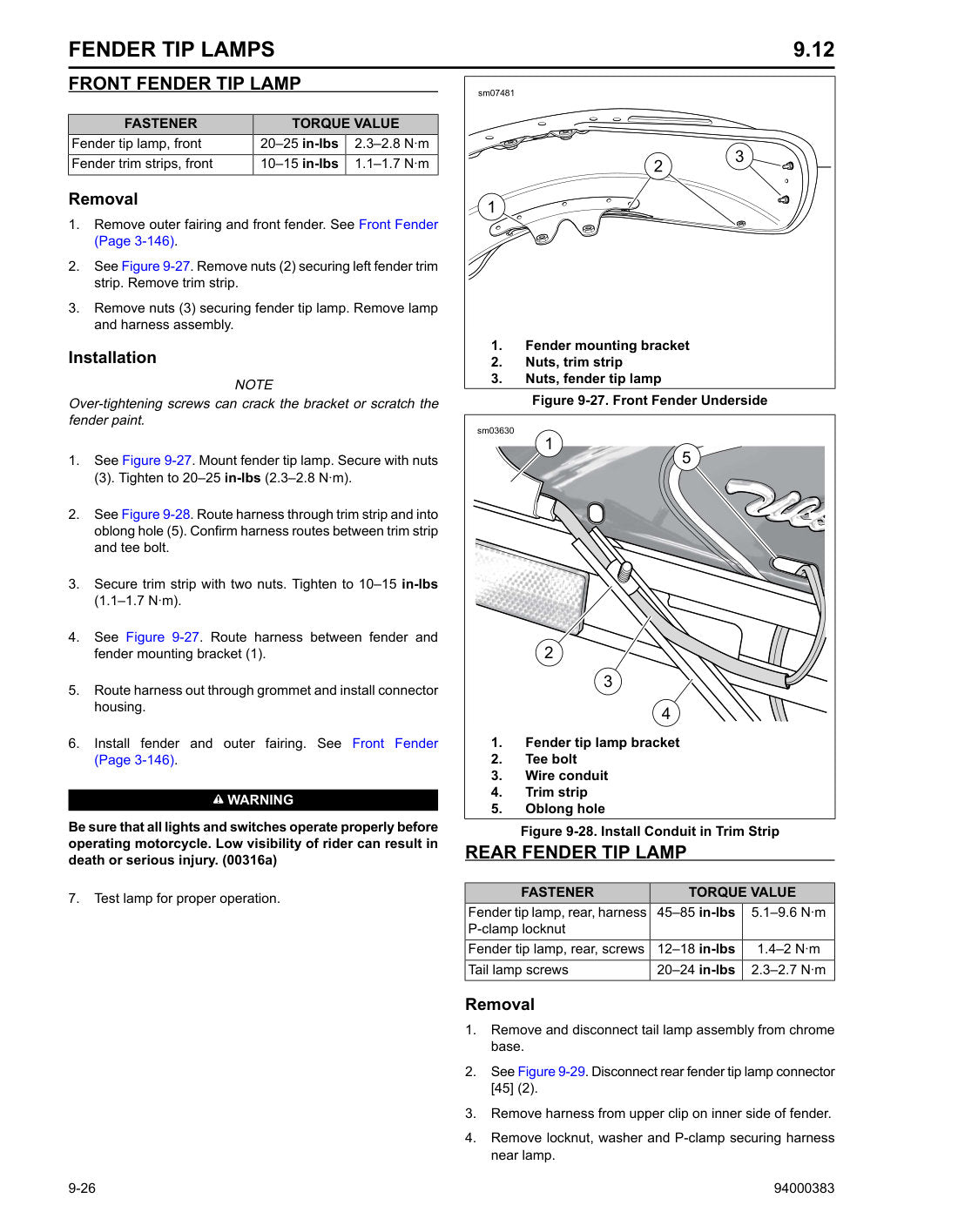 2017 Harley-Davidson Touring Service & Electrical Diagnostic Manual - page 459