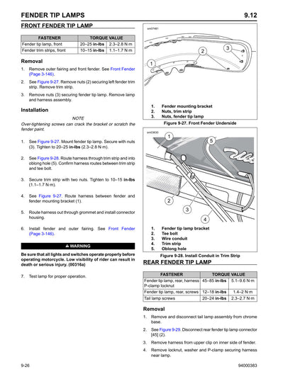 2017 Harley-Davidson Touring Service & Electrical Diagnostic Manual - page 459