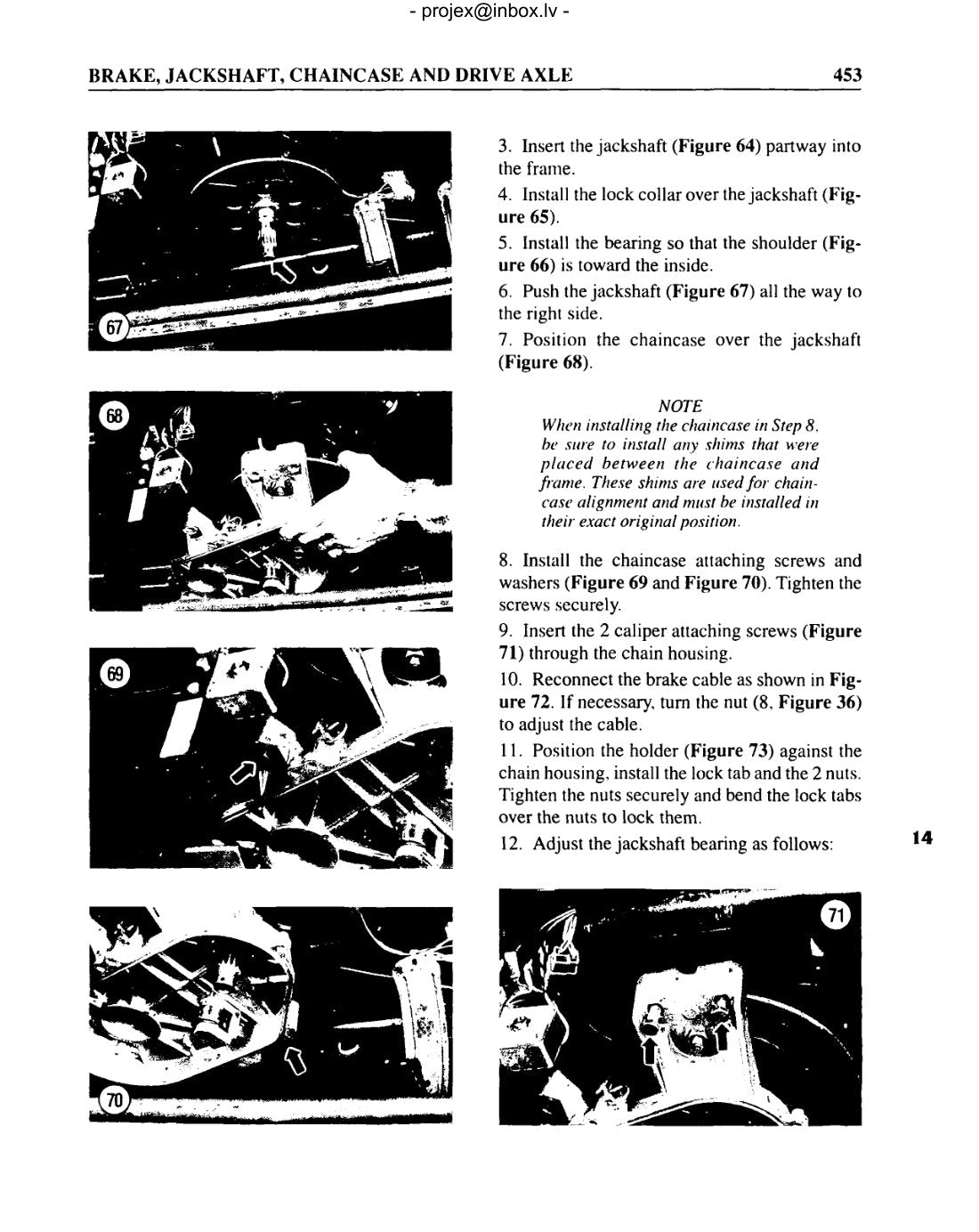 Ski-Doo 1990-1995 service manual - page 463