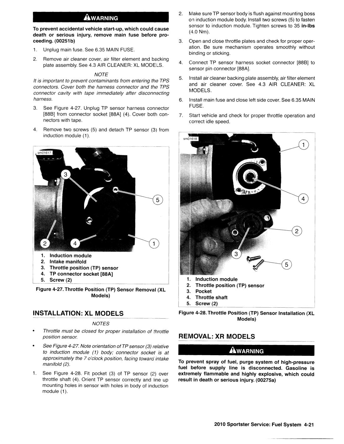 2010 Harley-Davidson Sportster Motorcycle Service Manual - page 468