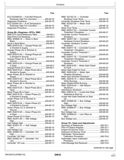 John Deere 7500A 8000A E-Cut service manual - page 472