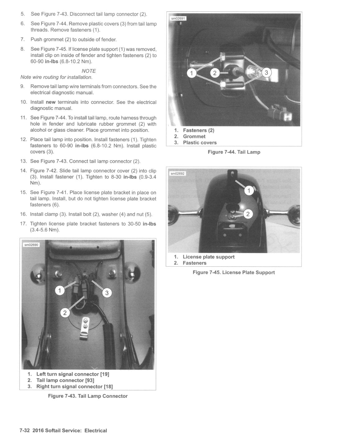 2016 Harley-Davidson Softail Motorcycle Service Manual - page 472