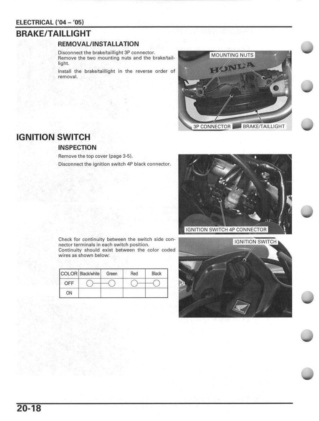 Honda TRX450R 2004-2014 service manual - page 490