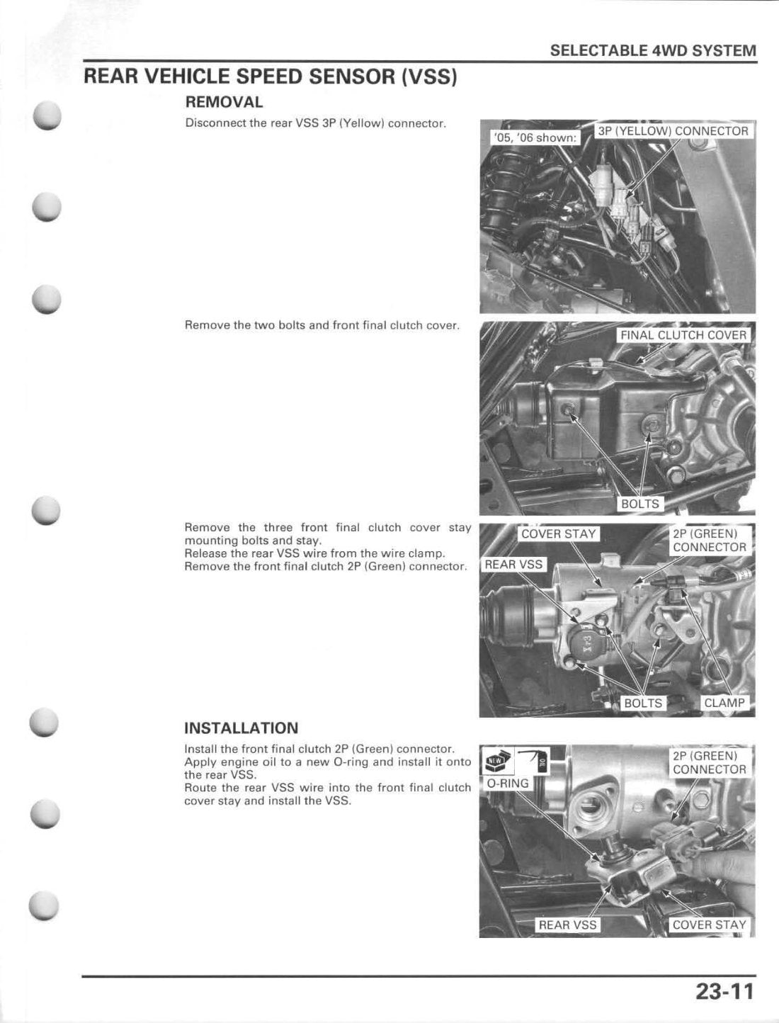 Honda Rubicon 500 2005-2012 service manual - page 495