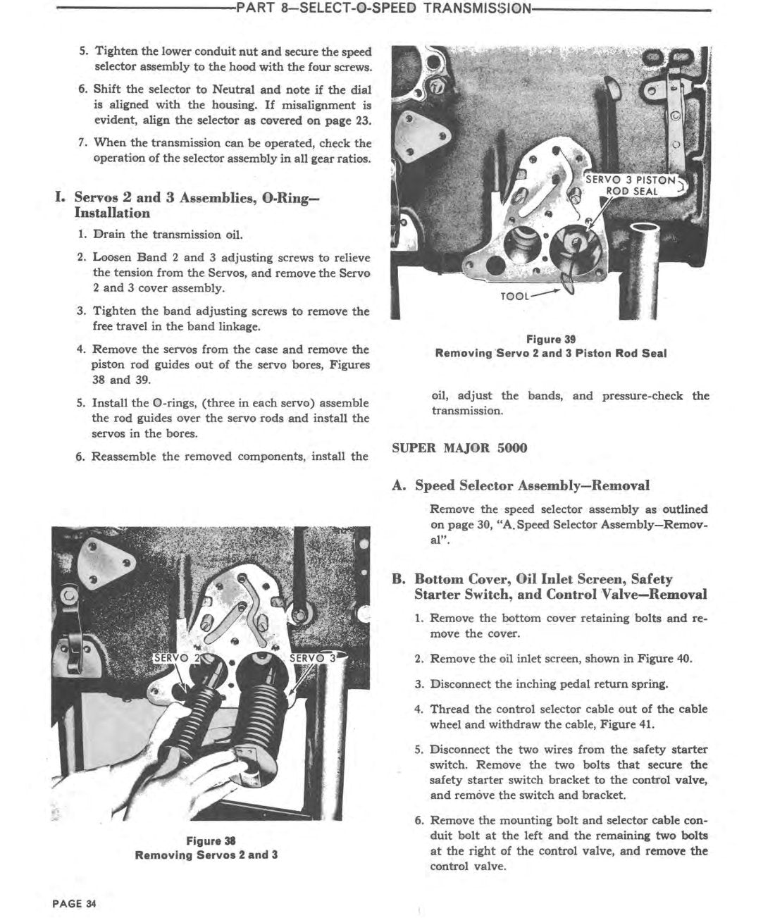 Ford 2000-7000 Tractor 1965-1975 service manual - page 498