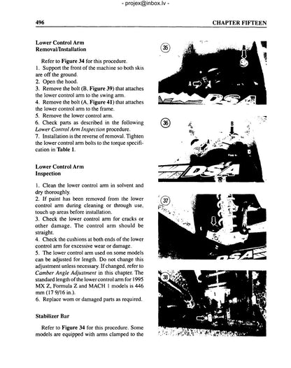 Ski-Doo 1990-1995 service manual - page 506