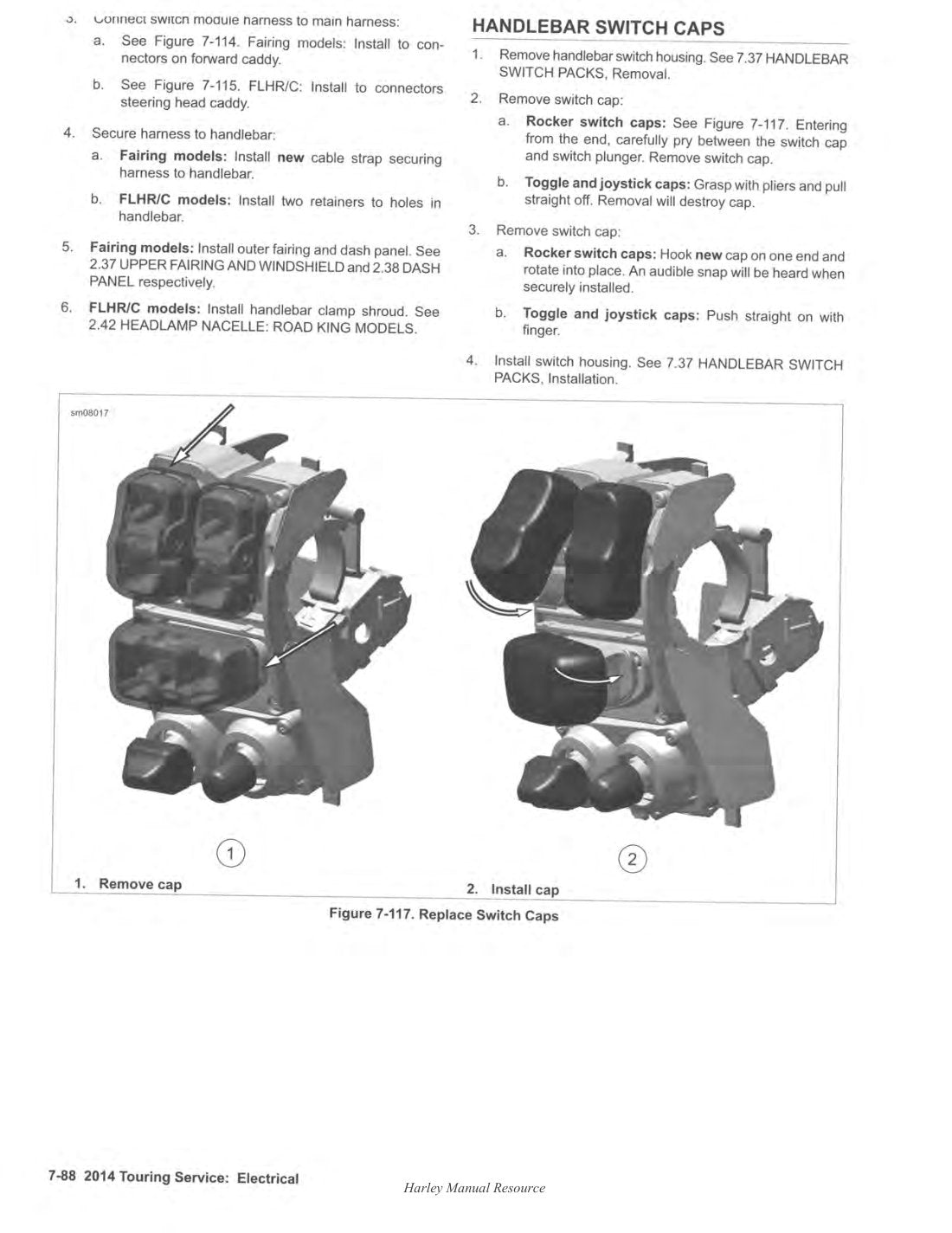 2014 Harley-Davidson Touring Motorcycle Service Manual - page 533