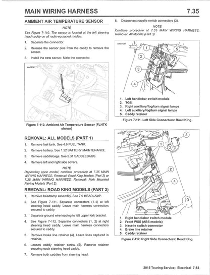 2015 Harley-Davidson Touring Motorcycle Service Manual - page 563