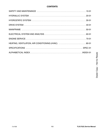 Bobcat TL35 70 Compact Track Loader Service Manual PDF | 2009-2025