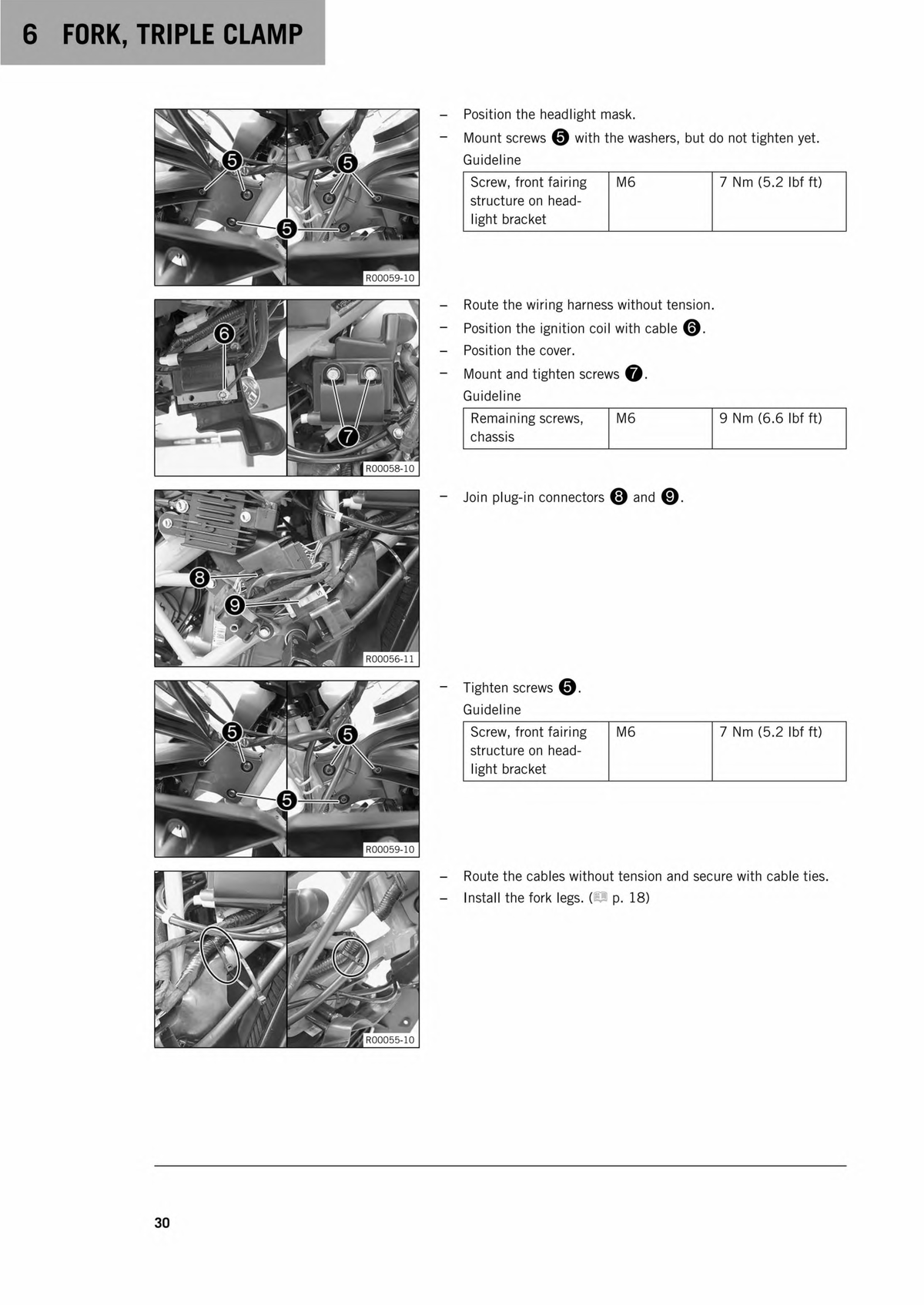 KTM RC 390 Motorcycle Service Manual PDF | 2014-2019
