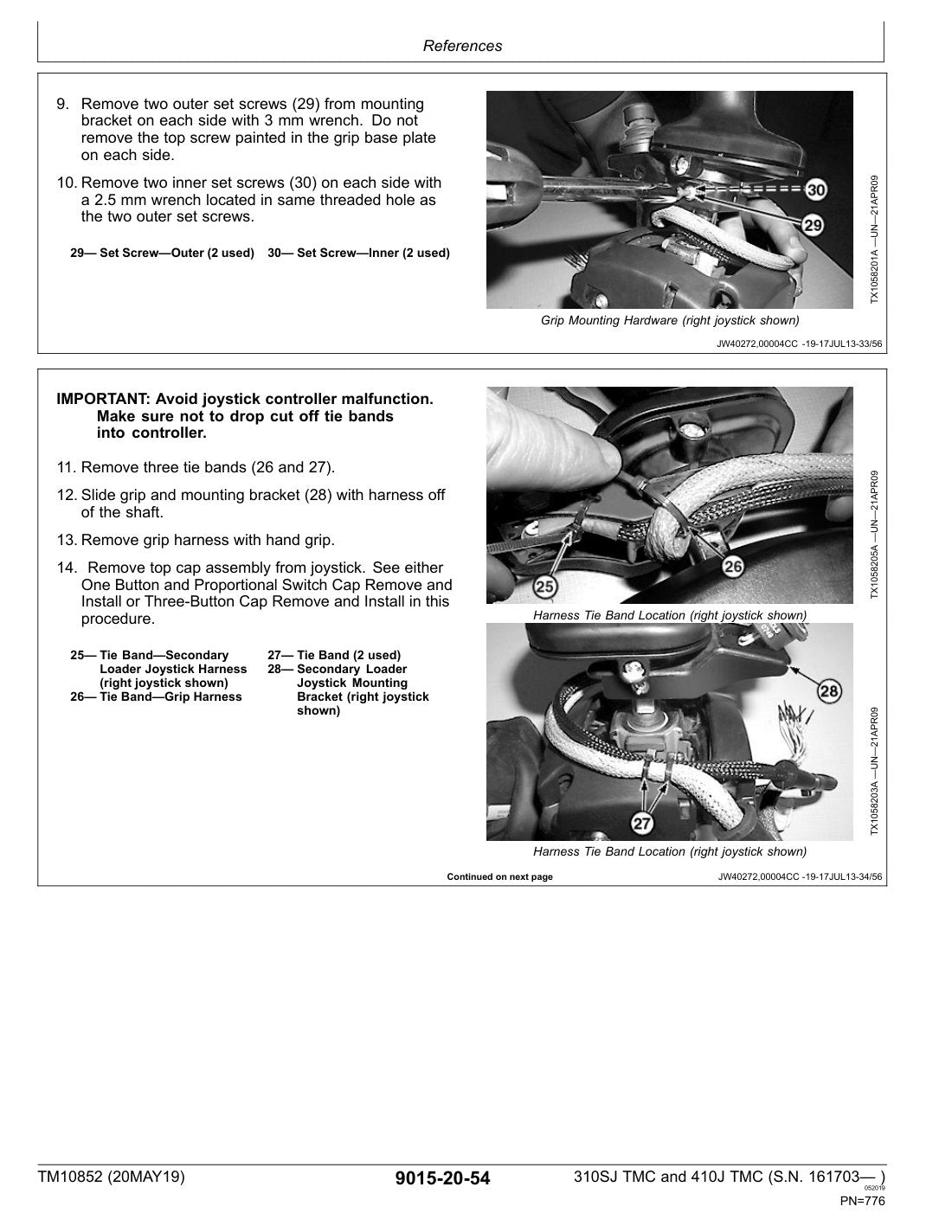 John Deere 310SJ 410J service manual - page 776