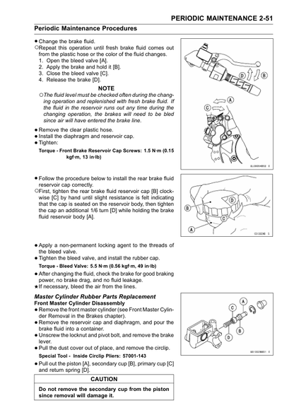 Manuale di servizio moto Kawasaki Ninja 250R | 2008-2012