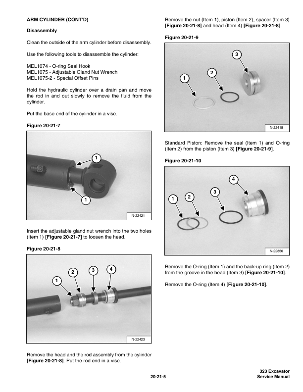 Bobcat 323 Mini Excavator Service Manual PDF