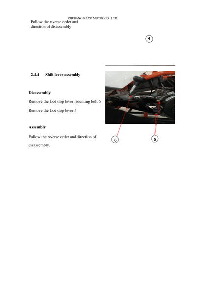 Kayo A180 ATV-Werkstatthandbuch PDF | 2021-2026